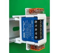 SOIXX Soporte DIN para Shelly Mini Wave Gen3 y 2 WAGO, recto blanco