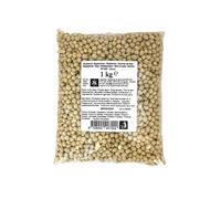 Soja amarilla en grano 1 kg bolsa, legumbre seca entera con piel para guisos, ensaladas y bebida vegetal casera, alto rendimiento en cocina, origen Canadá