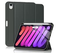Soke Funda para iPad Mini 6 2021, Funda Protectora Inteligente Ultra Delgada, Soporte Resistente con Soporte para Apple Pencil, función de Apagado y Encendido automático para iPad de 6ª generación de