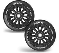 SOKE Ruedas para patinete 1679, 5 x 12 x 12 cm, dos unidades, doradas, duraderas, para niños, adolescentes, adultos, profesionales, ruedas para patinete de Razor/Cox/Albott y la mayoría de los