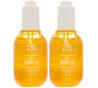 Sol Beauty Aceite Corporal Seco Aroma Caramelo Vainilla con Extracto de Nueces de Brasil y Aceite de Fruta de Buriti, Ayuda a Firmar e Hidratante Ligero Amigable con Veganos 45ml (Paquete de 2)