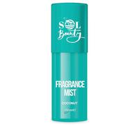 Sol Beauty Body Spray Coconut Fragrance Vegan Friendly Body Mist 150ml | Vegan Friendly Body Mist That Helps Skin Stay Hydrated and Refreshed All Day. Light and Fresh Fragrance for Daily Use.