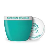 Sol Beauty Crema corporal hidratante de coco con aceite de coco, aceite de argán y vitamina E. Hidratante y suavizante. Apto para veganos. 220 ml.