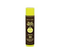 Sol Bum Protector solar Bálsamo para Labios, SPF 30, .15oz Stick, labio protector solar, parabenes, hombre, Verde (Key Lime)