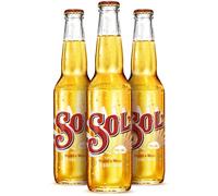 Sol Cerveza Lager Mexicana Botella Pack Botella, 24 x 33cl