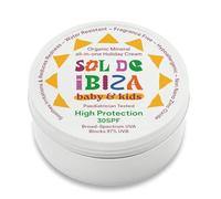 Sol De Ibiza - Protector Solar Mineral SPF30 - Cara & Cuerpo - Ingredientes Naturales - Óxido de Zinc Non Nano - Vegano - Resistente al agua - 0+ meses - NUEVA TEXTURA CREMOSA
