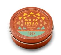 Sol De Ibiza - Protector Solar Natural Mineral SPF30 - Cara & Cuerpo - Óxido de Zinc Non Nano - Vegano - Plastic Free - Resistente al agua - Nutritiva y calmante - NUEVA TEXTURA CREMOSA (30 g)