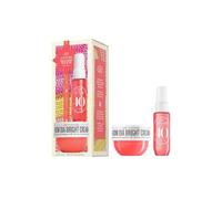Sol de Janeiro Bom Dia Bright Holiday Set de cuidado corporal con crema brillante de 75 ml y fragancia Cheirosa 40, 30 ml, colección festiva