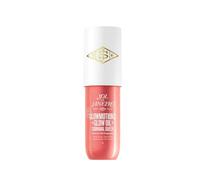 Sol de Janeiro GlowMotions Carnaval Queen - Aceite corporal brillante, color oro rosa, con aceite de coco y girasol, aroma a caramelo de sal y pistacho, edición limitada