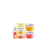 Sol de Janeiro Mini Body Cream Duo Set, Brazilian Bum Bum Cream and Bom Dia Bright Cream, 2 x 25 ml, kit de cuidado corporal, fórmula de vitamina C