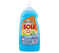 Sol - Detergente para platos, Acción brillante, contra la grasa con Oxi - 6 piezas de 1100 ml [6600 ml]