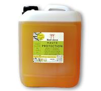 (Sol-éco) Aceite de alta protección -Protección de la madera interior - 5L | Fluido y penetrante - Tung y aceite de naranja (D-limoneno) - Parqué, encimeras de trabajo, baño, Hidrofóbico