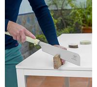 Sol-éco KATABA Proton Power Ibarame 240 Sierra japonesa | Sierra de mano para madera | Hoja fina con barra corta para corte pasante | Ebanistería, carpintería in situ | Mango de ratán