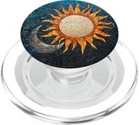 Sol Luna Patron Impresion PopSockets PopGrip para MagSafe