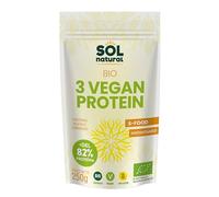 Solnatural Mezcla Superalimentos 3 Vegan Protein Bio 250g