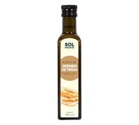 Sol Natural - Aceite de germen de trigo BIO prensado en frío - Rico en vitamina E - Uso cosmético y alimentario (piel y cabello) - Antioxidante - 250 ml