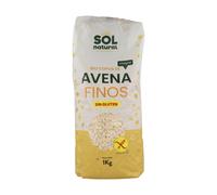 Sol Natural Copos de Avena Integral Finos Bio 1 kg Sin Gluten