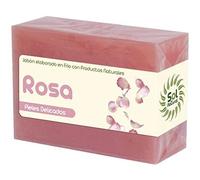 SOLNATURAL JABON DE Rosa PETALOS 100 g, Estándar, Único