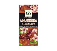 Tableta de algarroba con almendras bio 70g Sol Natural