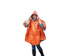 Sol Poncho Supervivencia Outdoors Longer Heat Reflective