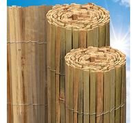 Sol Royal FSC® Valla de Protección Bambú Natural robusto biombo resistente | 180x300cm visual y viento de caña balcones terrazas y jardín a la intemperie SolVision balcon estera cortavientos B89