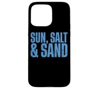 Sol, sal y arena Ocean Beach Vibes Classic Carcasa para iPhone 15 Pro Max
