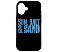 Sol, sal y arena Ocean Beach Vibes Classic Carcasa para iPhone 16