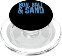 Sol, sal y arena Ocean Beach Vibes Classic PopSockets PopGrip para MagSafe