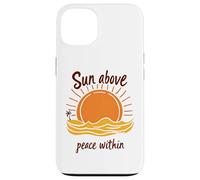 Sol sobre La Paz Dentro De La Puesta del Carcasa para iPhone 13