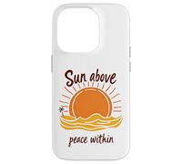 Sol sobre La Paz Dentro De La Puesta del Carcasa para iPhone 14 Pro