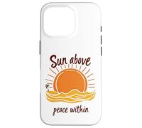 Sol sobre La Paz Dentro De La Puesta del Carcasa para iPhone 16 Pro