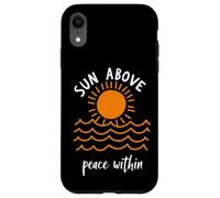 Sol sobre La Paz Dentro De La Puesta del Carcasa para iPhone XR