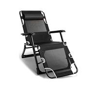 Sol Toungers, muebles de jardín de silla de tumbona de servicio pesado, sillas de cubierta de jardín para acampar plegables cero reclinable reclinable reclinamiento de tumbonas impermeables metal