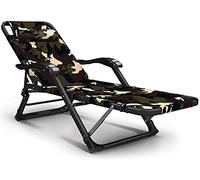 Sol Toungers, muebles de jardín de silla de tumbona de servicio pesado, sillas de cubierta de jardín para acampar plegables cero reclinable reclinable reclinamiento de tumbonas impermeables metal