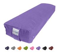 Sol Viviente de la almohada del almohadilla del yoga para la meditacin de yoga restaurador Bolster 100% de algodn Rectangular Meditation Firma Firm