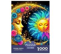 Sol y Luna 1000 Piezas Yueyang Meets Puzzles para Adultos Rompecabezas De Desafíos Difíciles Clásicos para Adultos Y Niños A Partir De 12 Años Entretenimiento Creativo Obra De Arte De Juego De Rompe