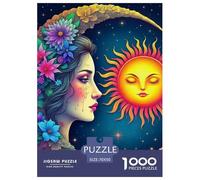 Sol y Luna 1000 Tabletas Yueyang Meets Puzle para Adultos Rompecabezas Imposible Clásicos para Adultos Y Niños A Partir De 12 Años Entretenimiento Creativo Regalos para Familiares Y Amigos Pasatiemp