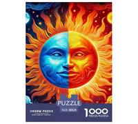 Sol y Luna 1000 Tabletas Yueyang Meets Puzzles para Adultos Rompecabezas Imposible Clásicos para Adultos Y Niños A Partir De 12 Años Entretenimiento Creativo Obra De Arte De Juego De Rompecabezas Pa