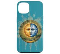 Sol y Luna Celestial Boho Mystical Hippie 90s Carcasa para iPhone 13