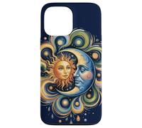 Sol y Luna Celestial Boho Mystical Hippie 90s Carcasa para iPhone 13 Pro MAX