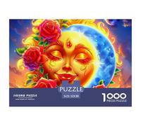 Sol y Luna Puzzle De 1000 Piezas Serie Art Collection Diversión Adultos Y Niños A Partir De 12 Año 52x38cm/1000pcs
