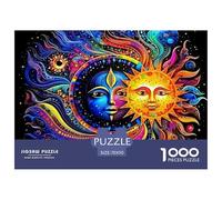Sol y Luna Puzzle De 1000 Piezas Serie Art Collection Juguete Educativo Adultos Y Niños A Partir De 12 Año 70x50cm/1000pcs