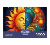 Sol y Luna Puzzle De 1000 Piezas Serie Art Collection Juguete EduGatoivo Adultos Y Niños A Partir De 12 Año 52x38cm/1000pcs