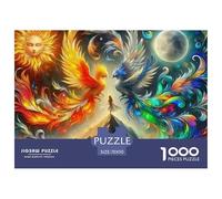 Sol y Luna Puzzles 1000 Piezas Serie Art Collection Rompecabezas De Piso Y Juego Familiar Adultos Y Niños A Partir De 12 Año 70x50cm/1000pcs