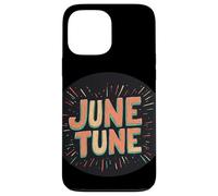 Sol y sonrisas en cada melodía de junio Carcasa para iPhone 13 Pro Max