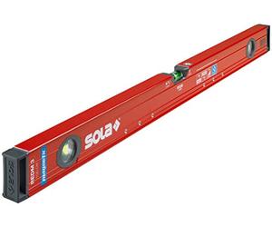 Sola 01812801 REDM - Nivel magnético (aluminio, 1000 mm), color rojo