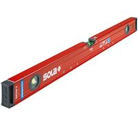 Sola 1812801 REDM - Nivel magnético (aluminio, 600 mm), color rojo