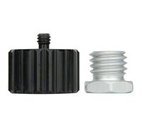 Sola 71115941 - Juego de adaptadores de rosca "GA-Set" de 1/4 a 5/8 pulgadas y 5/8 a 1/4 pulgadas en gris