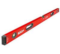 Sola BIG RED3 - Nivel de agua de aluminio (120 cm, 2 asas)