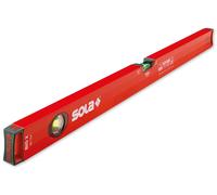 Sola Nivel de aluminio BIG X - extra resistente 50 cm, 2 burbujas de precisión Focus